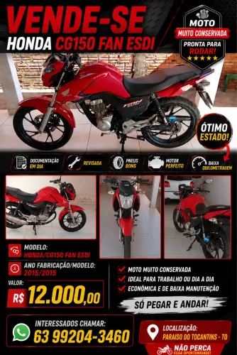 Honda CG150 Fan Esdi