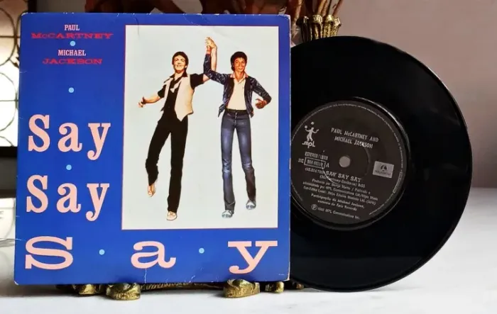 vinil compacto - Paul Mccartney / michael Jackson - Say Say Say 1983