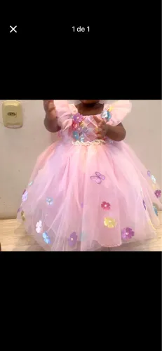 Vestido infantil 2 em 1