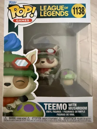 Funko Pop League of Legends Teemo with mushroom 1138
