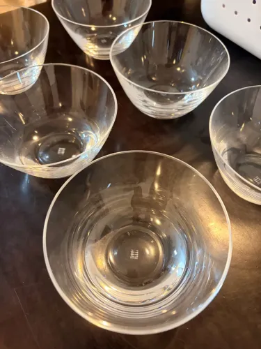 Jogo de sobremesa cristal