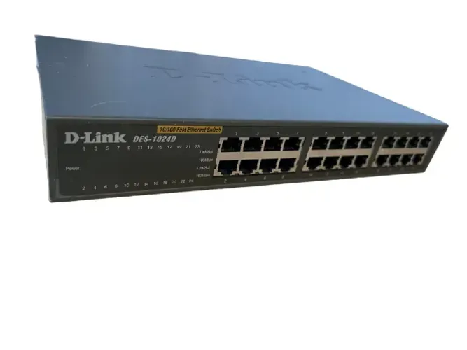Switch de rede D-Link DES?1024D 