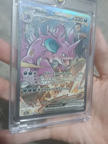 NIDOKING EX da Equipe Rocket Pokémon 2025 233/182