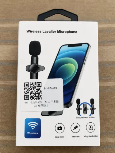 ? Microfone de Lapela Wireless com Receptor - Alta Qualidade de Som?