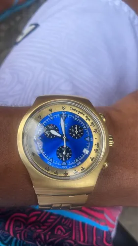 Swatch cara azul
