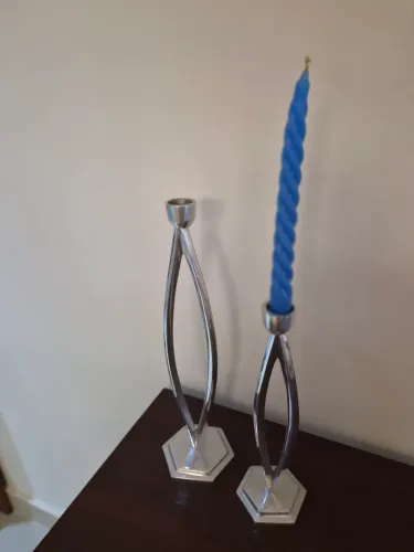 Castiçal de alumínio