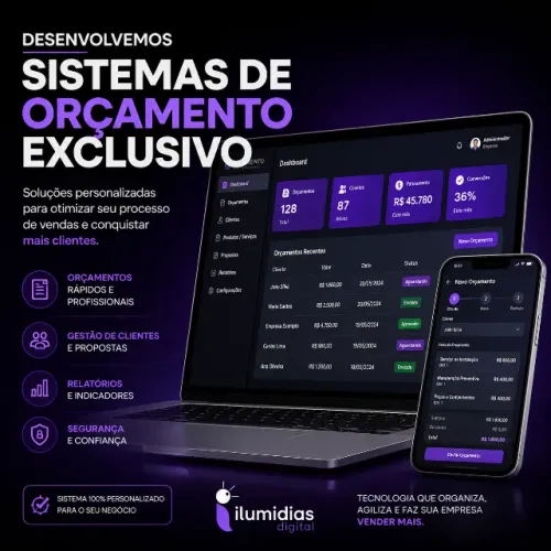 Sistema de Orçamentos Exclusivo para seu Negócio