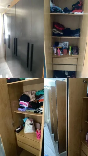 Guarda roupa de casal de 8 portas