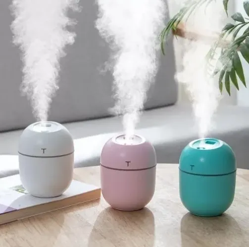 Umidificador e Aromatizador Portátil USB