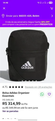 BOLSA LATERAL ADIDAS