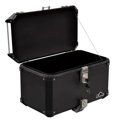 Top case baú braz com encaixe original bmw 48 lts 
