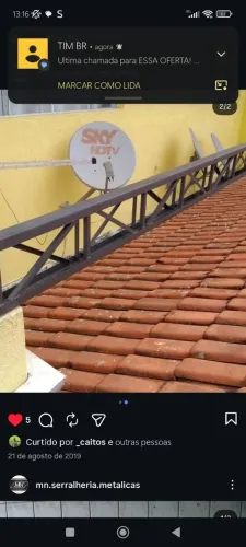 Fabricação treliças 