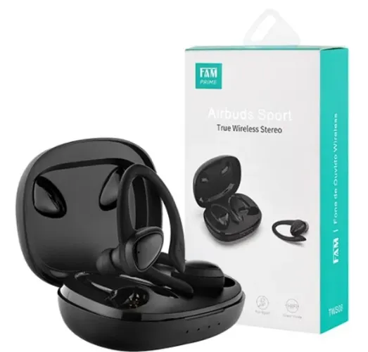 Fones de ouvido Bluetooth 5.0 Airbuds Sport Stereo TWS08