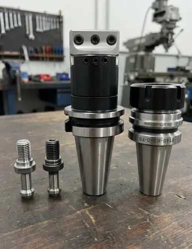 kit Mandrilhador BT40 + Cone BT40 + 5 Chupetas