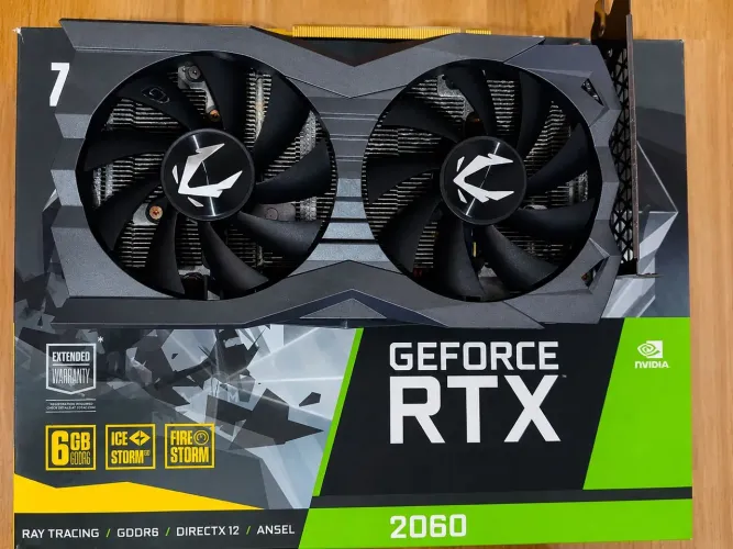 Placa de Video RTX 2060 6GB Zotac Gaming, toda ok, aceito cartão e trocas.