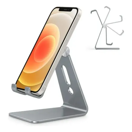 Suporte de Celular Omoton C2 em Alumínio Ajustável para Mesa