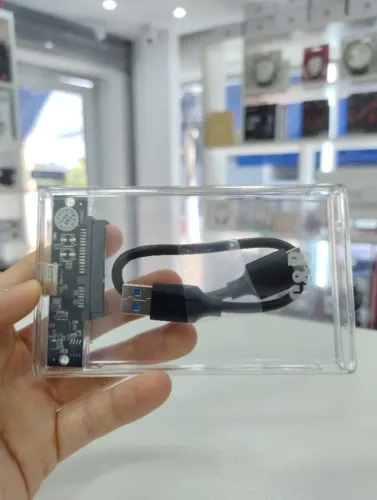 Case Para HD SSD 2.5 USB 3.0 Transparente C&B
