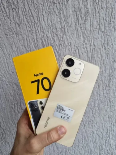 Novo Realme Note 70 256GB Cor Azul PRONTA ENTREGA EM GOIÂNIA APARECIDA E CANEDO