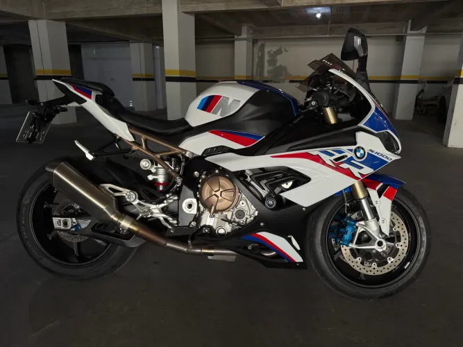 BMW S1000RR M 2022 Novíssima 4.600km Tricolor