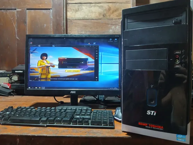 Vendo esse computador que roda Freefire e pra estudos