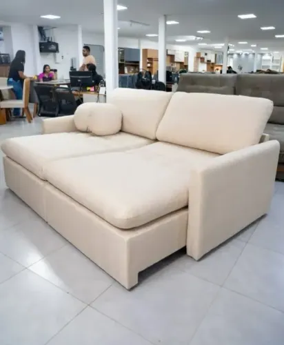 Sofa Oslo Modulado em linho 2,20cm (NOVO A PRONTA ENTREGA)