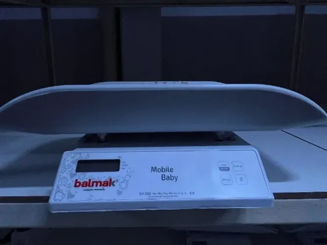 Balança Pediátrica Digital Elp-25bb C/ Capa - Balmak Cor Branco