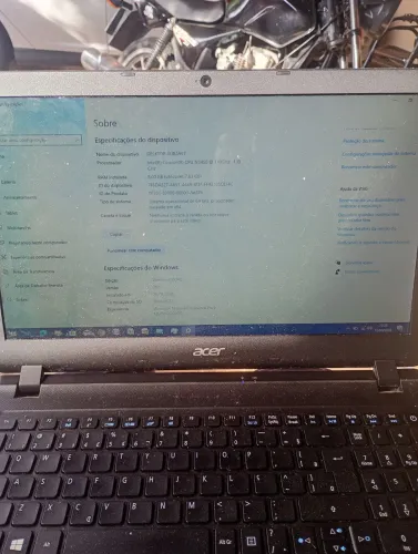 Notebook Acer 8 GB de RAM SSD 120