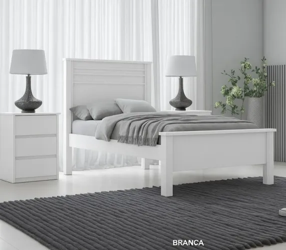 *Cama Solteiro Verona Pronta Entrega.