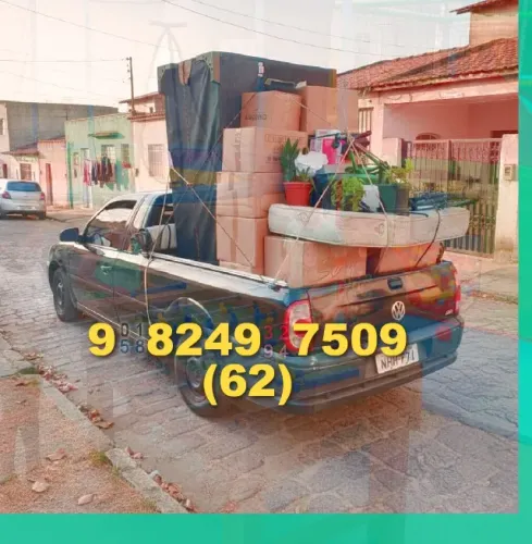 Frete! Transporte de cargas com segurança e rapidez para sua mudança!