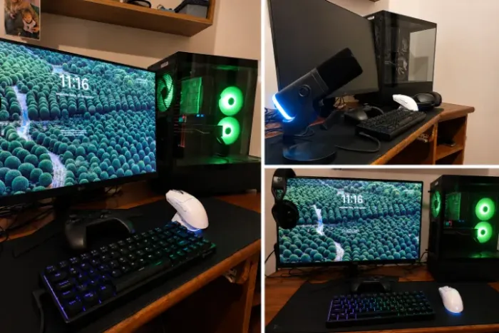 ? SETUP COMPLETO ? É PEGAR E JOGAR! PC + 144Hz + PERIFÉRICOS + 2 BRINDES ?