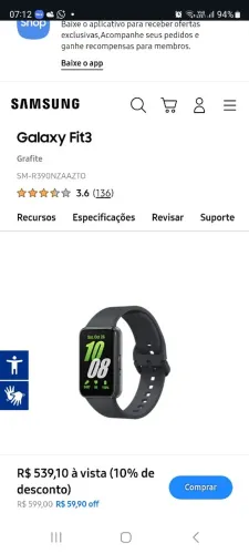 Galaxy Fit 3