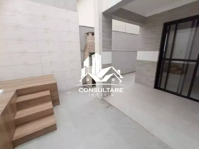 Sobrado novo à venda no Boqueirão, Santos/SP