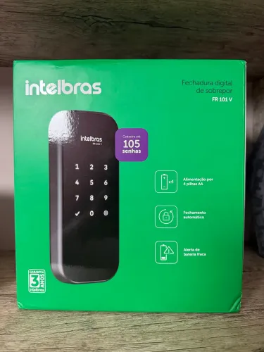 Fechadura digital Intelbras FR101V