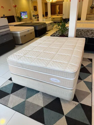 Cama de Casal MAXFLEX SEMINOVO TOP - Entrego!