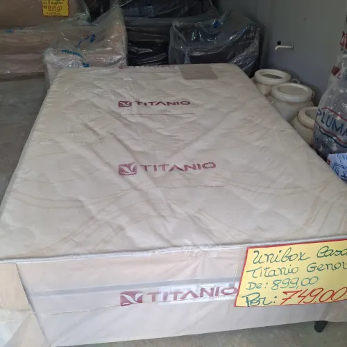 Cama box casal