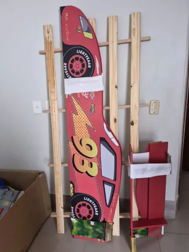 Cama Solteiro Infantil Carros