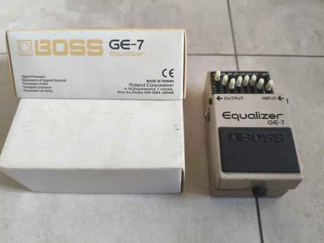 Pedal Boss GE-7 Equalizer - Impecável - Comprado no Japão