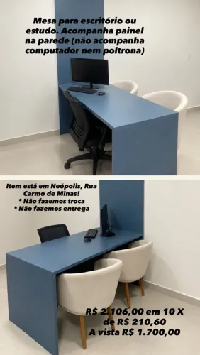 Mesa para escritório ou estudos