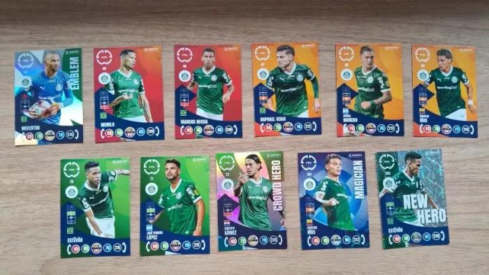 Palmeiras - Cards Mundial de Clubes da Fifa 2025 - Adrenalyn XL - Panini