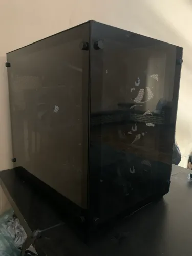 Placa mãe B550Aorus pro-p+fonte Corsair650w+Cooler de CPU+Gabinete Aquário+3fan