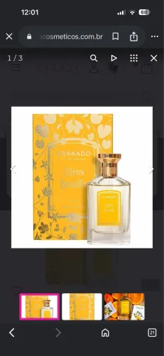 Perfume Granado Citrus Brasilis