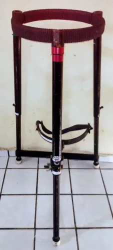 SUPORTE PARA DJEMBÊ/TIMBAL! DESMONTÁVEL E AJUSTÁVEL!