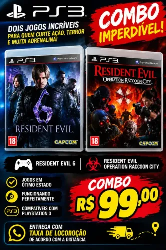 Combo resident evil ps3