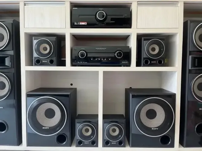 Sony Muteki 7.2 Home Theater Completo ? Estado de Seminovo