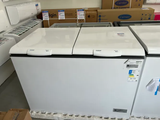 Freezer consul 2 portas 414 litros 
