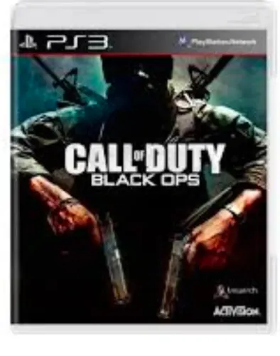 Mídia call of Duty Black ps3