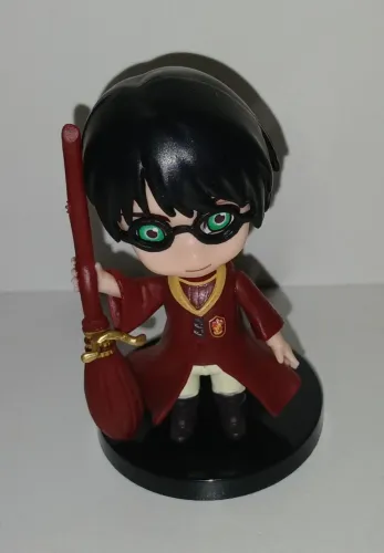 BONECO MINIATURA HARRY POTTER TORNEIO TRIBRUXO