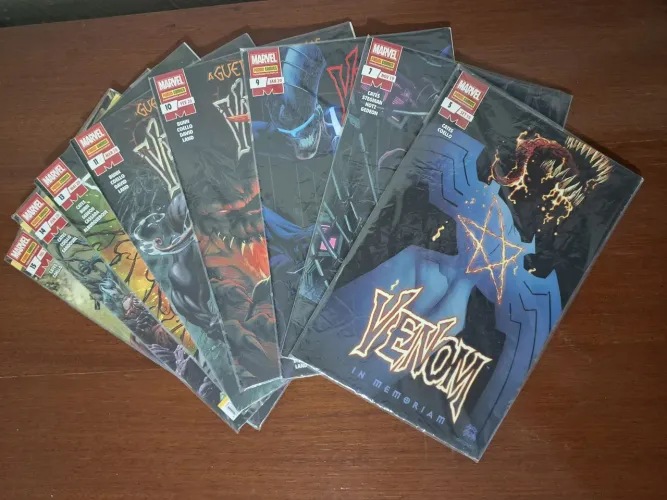 Coleção HQs Venom com Brinde FAÇO OLX PAY COM ENVIO