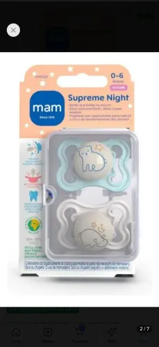 Chupeta MAM SUPREME