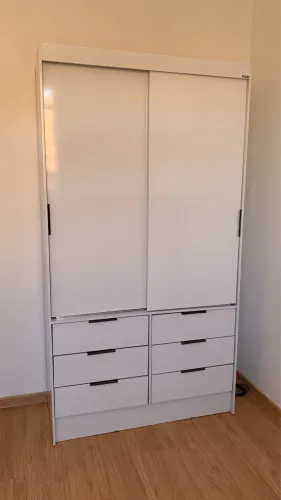 Guarda roupa 2 pt 6 gav solteiro 